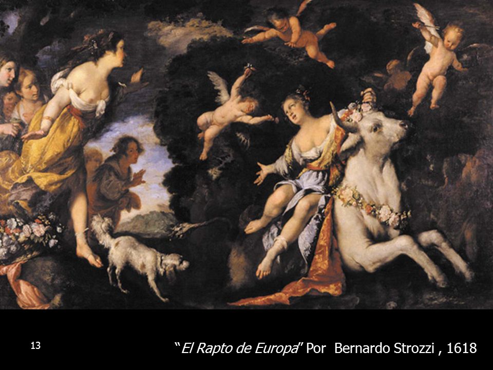 El Rapto de Europa Por Bernardo Strozzi , 1618