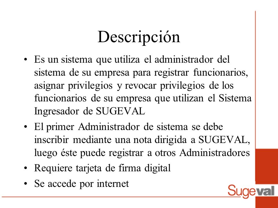 Descripción