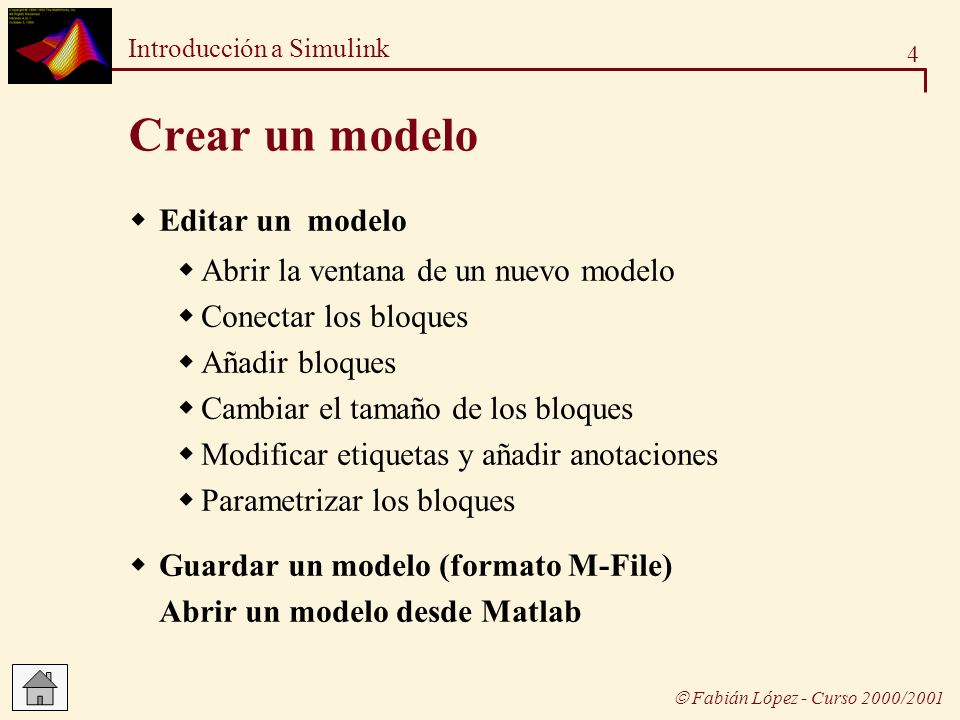 Crear un modelo Editar un modelo Abrir la ventana de un nuevo modelo
