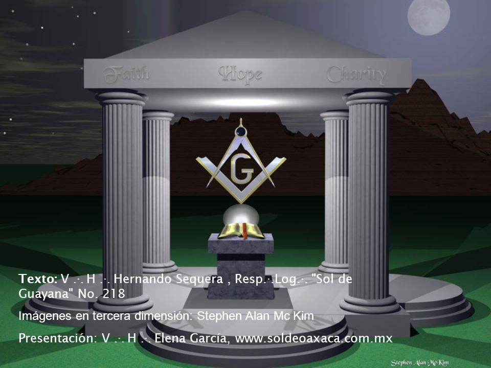 Texto: V. ·. H. ·. Hernando Sequera , Resp. ·. Log. ·