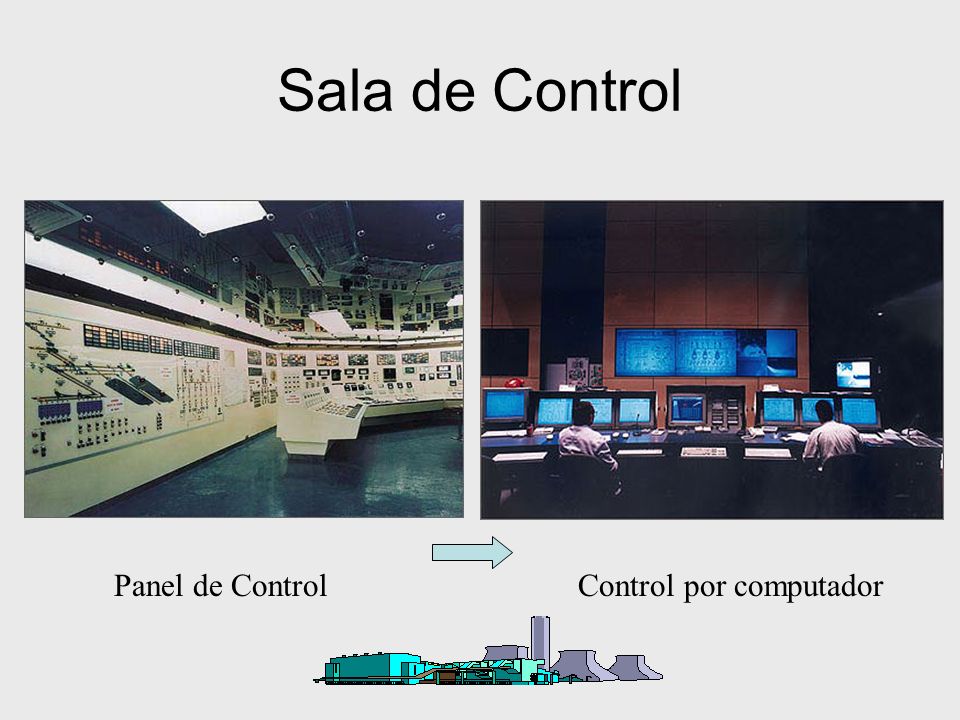 Sala de Control Panel de Control Control por computador