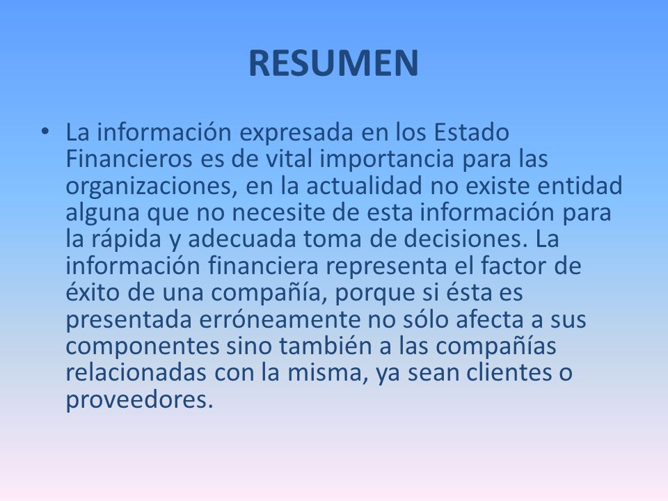 RESUMEN