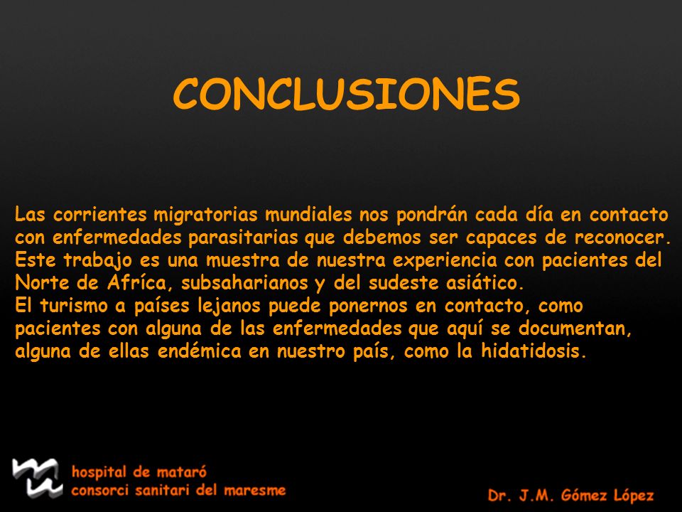 CONCLUSIONES Las corrientes migratorias mundiales nos pondrán cada día en contacto.