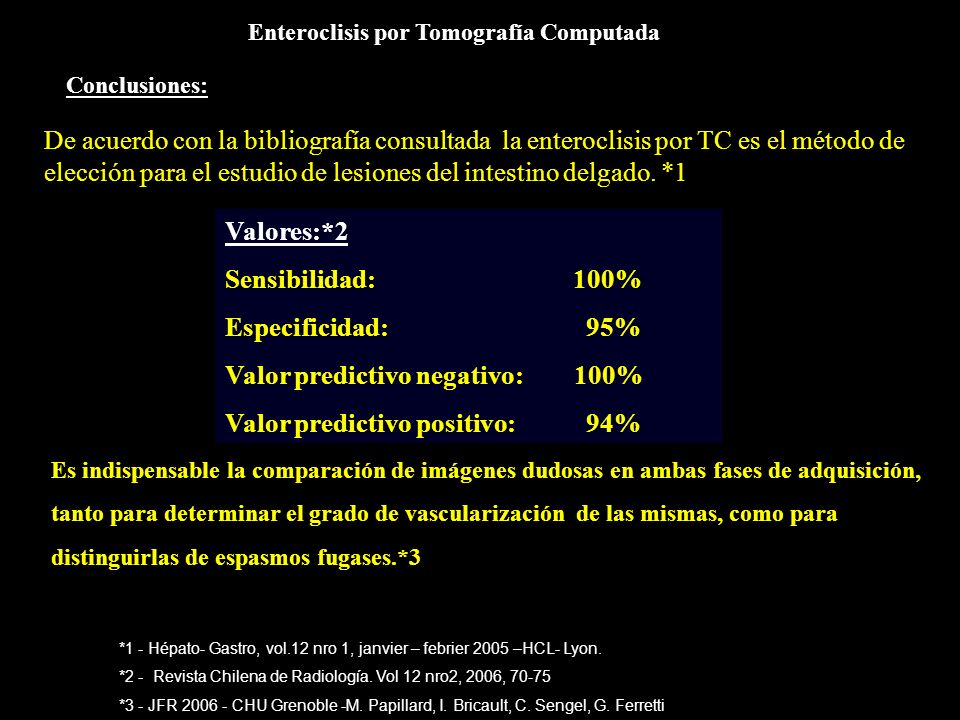 Valor predictivo negativo: 100% Valor predictivo positivo: 94%