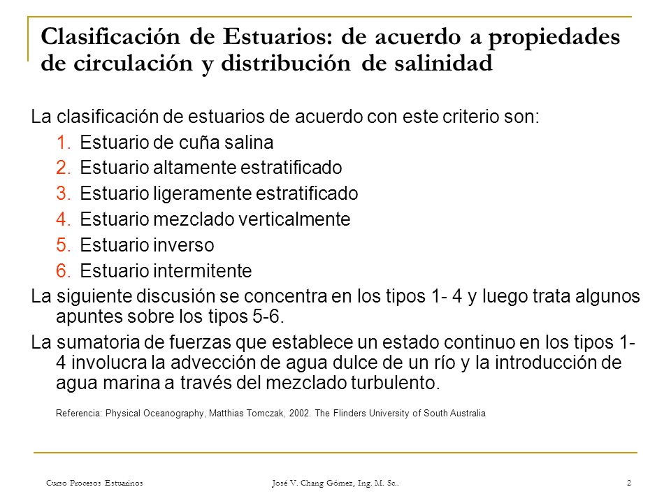 José V. Chang Gómez, Ing. M. Sc..