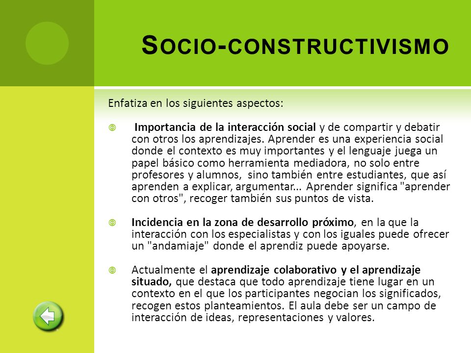 Socio-constructivismo