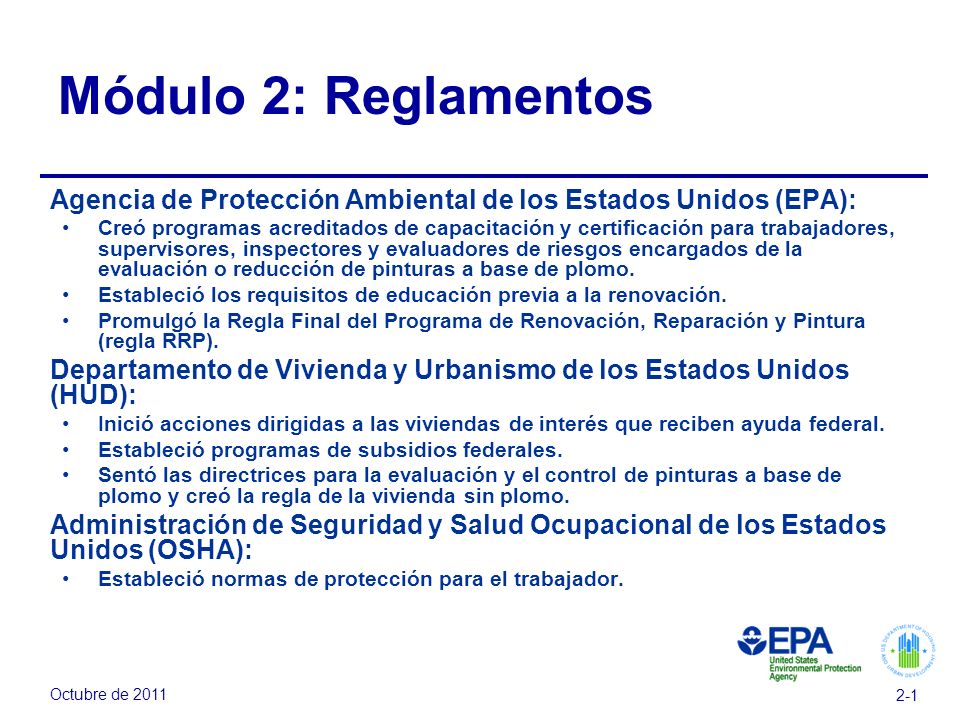 Prácticas seguras para trabajar con el plomo en labores de renovación, reparación y pintura