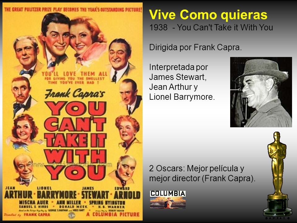 Vive Como quieras You Can t Take it With You
