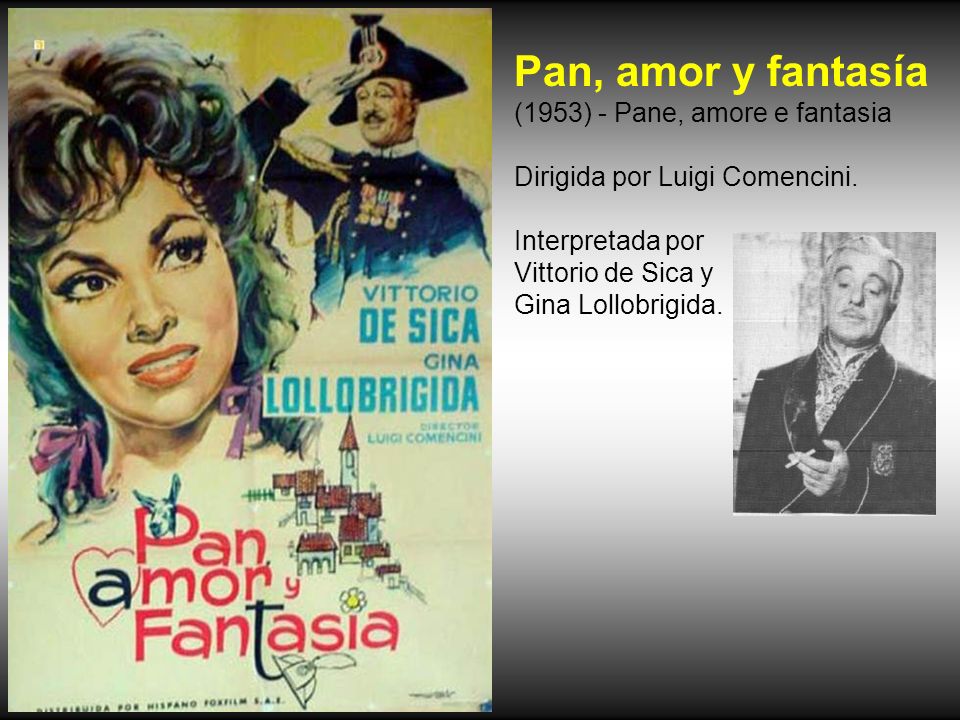 Pan, amor y fantasía (1953) - Pane, amore e fantasia