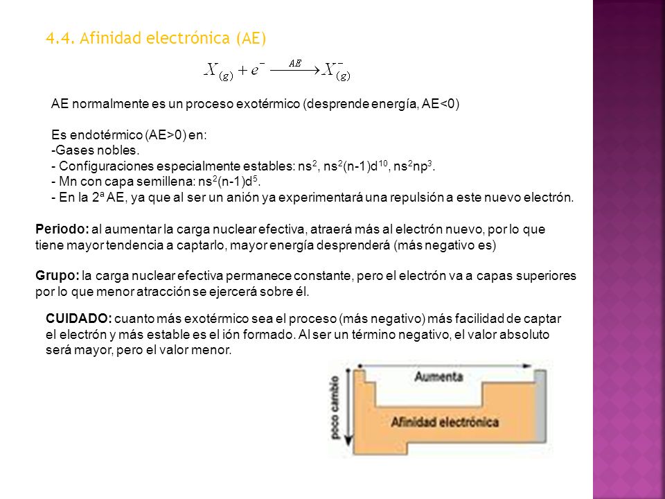 4.4. Afinidad electrónica (AE)