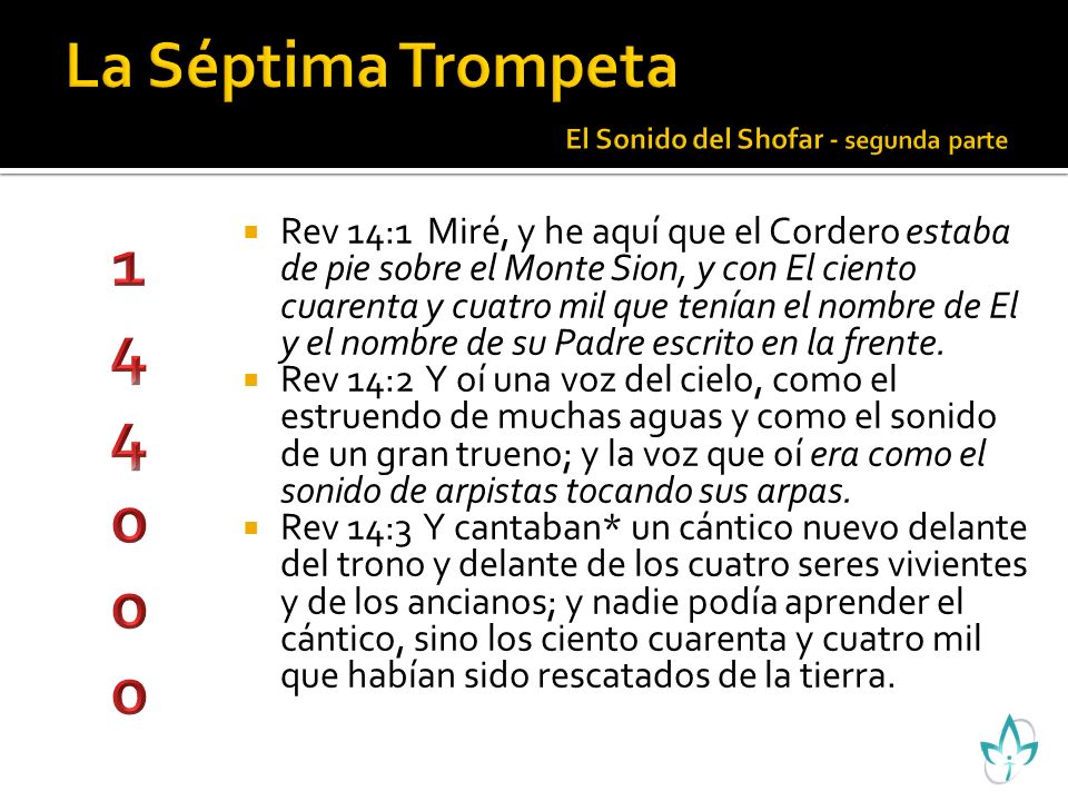 La Séptima Trompeta El Sonido del Shofar - segunda parte