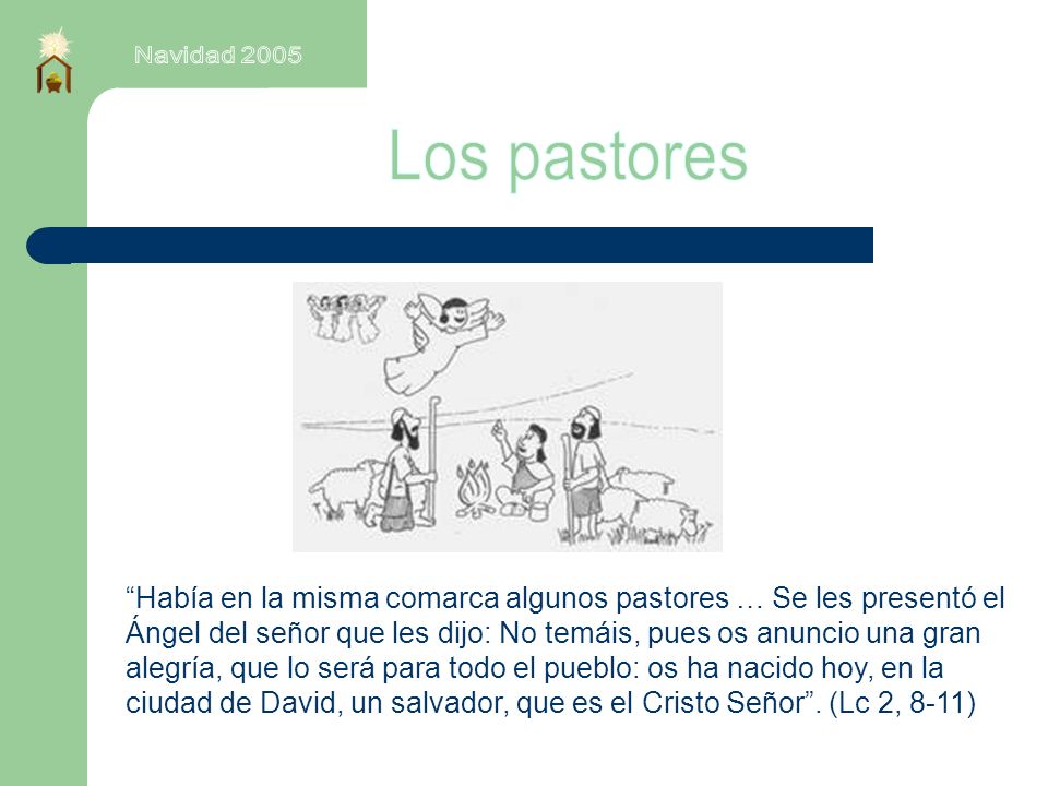 Navidad 2005 Los pastores.