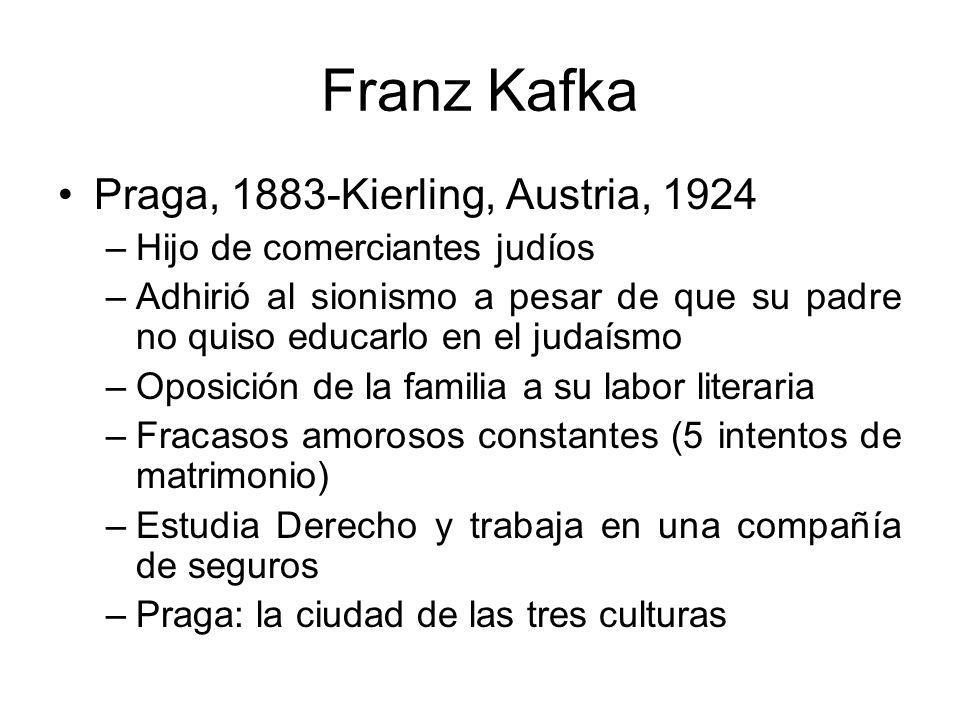 Franz Kafka Praga, 1883-Kierling, Austria, 1924