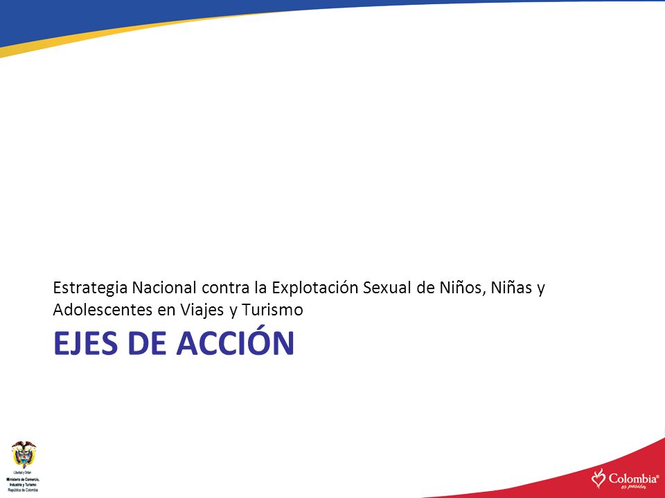 Estrategia Nacional contra la Explotación Sexual de Niños, Niñas y Adolescentes en Viajes y Turismo
