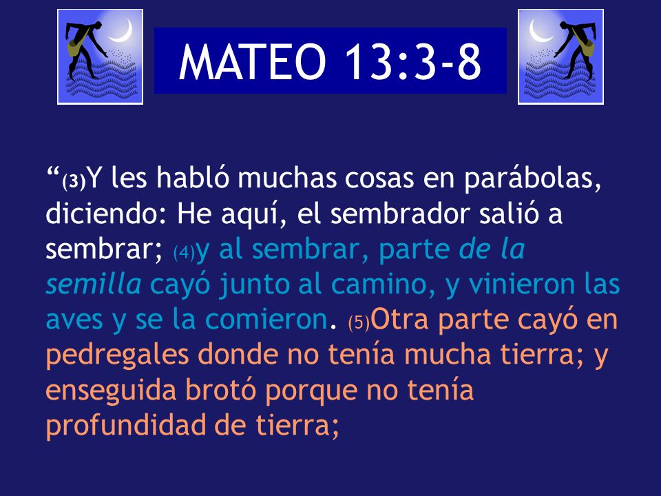 MATEO 13:3-8