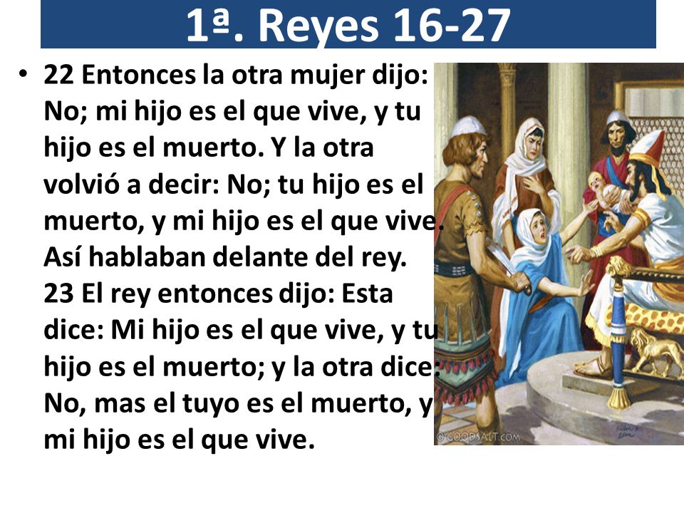 1ª. Reyes 16-27