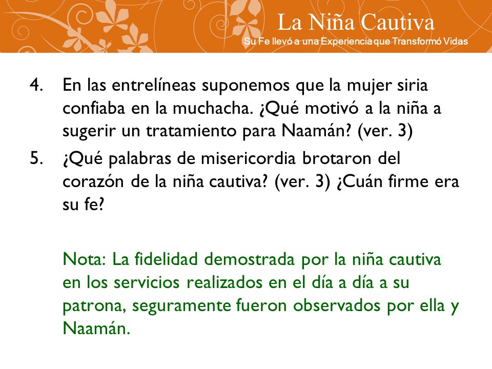 Su Fe llevó a una Experiencia que Transformó Vidas