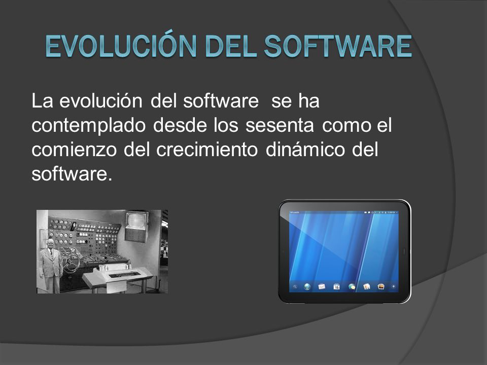 Evolución del software
