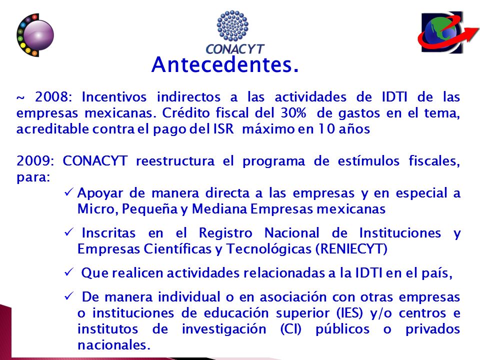 Antecedentes.
