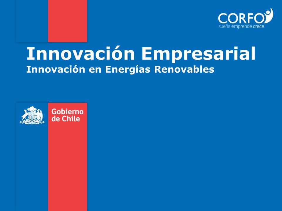 Innovación Empresarial Innovación en Energías Renovables