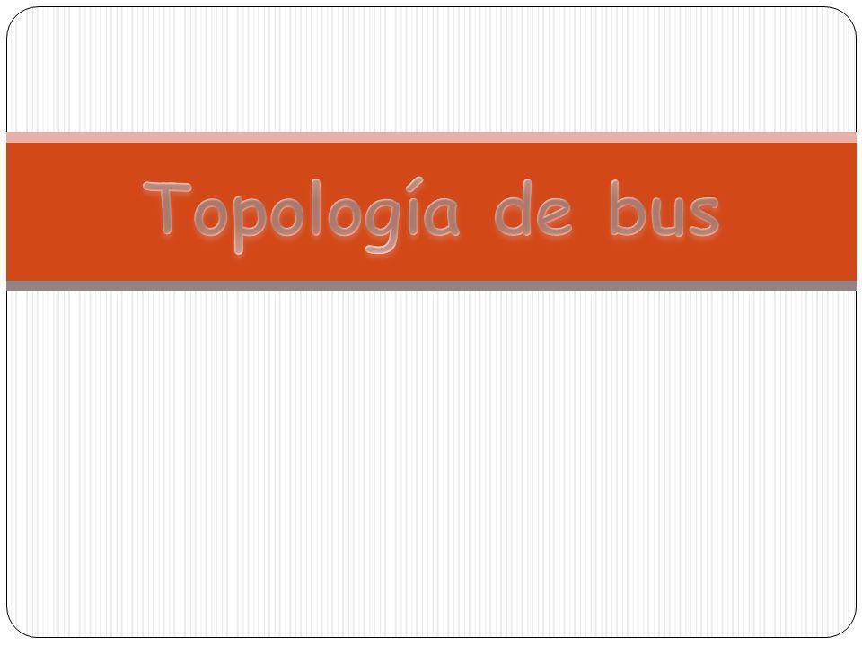 Topología de bus