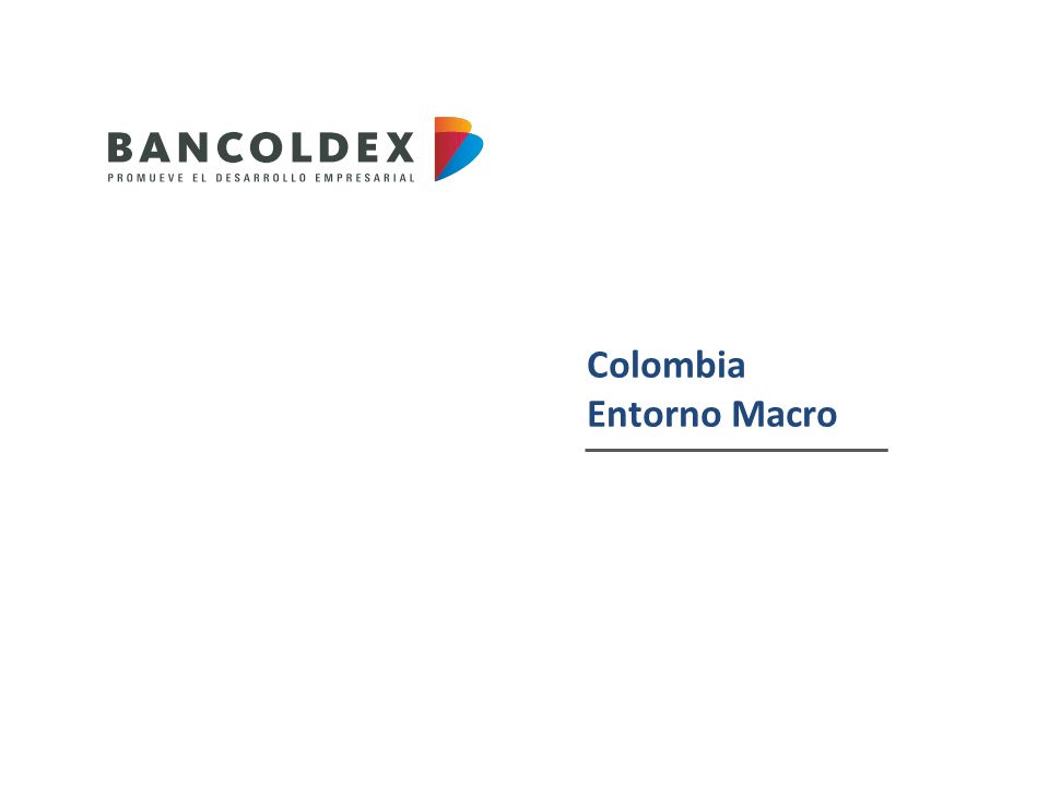 Colombia Entorno Macro