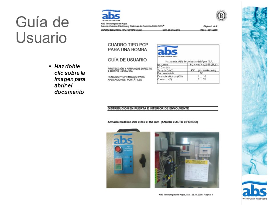 Guía de Usuario Haz doble clic sobre la imagen para abrir el documento