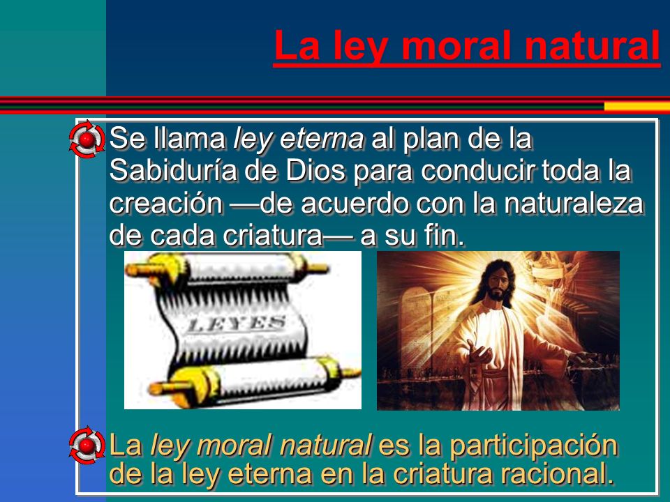 La ley moral natural