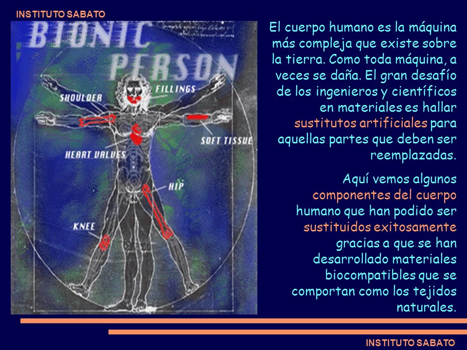 El cuerpo humano es la máquina más compleja que existe sobre la tierra