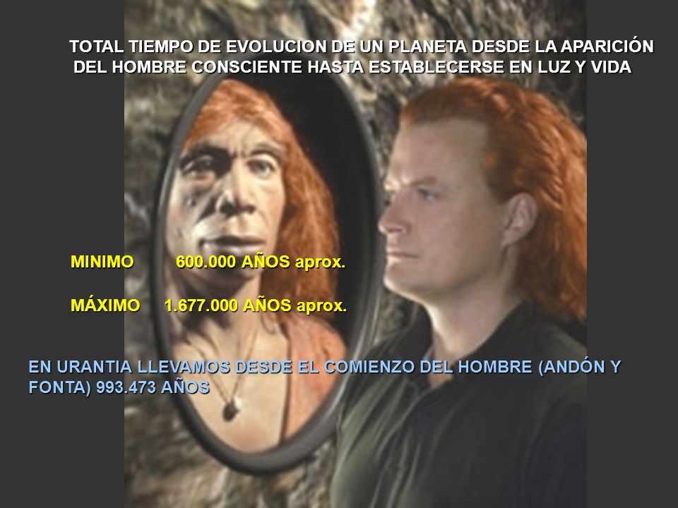 TOTAL TIEMPO DE EVOLUCION DE UN PLANETA DESDE LA APARICIÓN