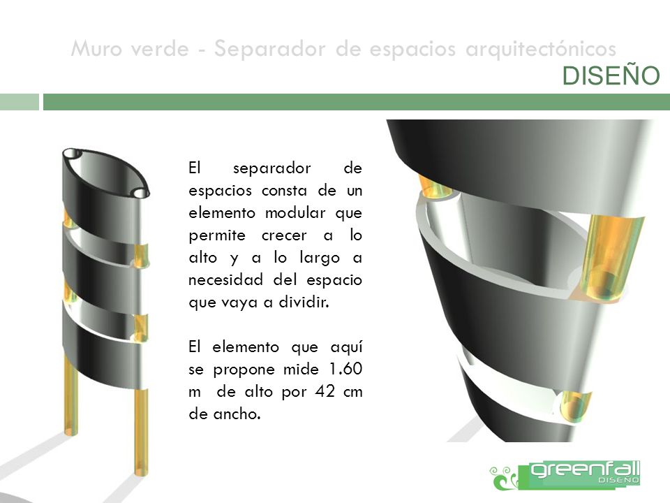 Muro verde - Separador de espacios arquitectónicos