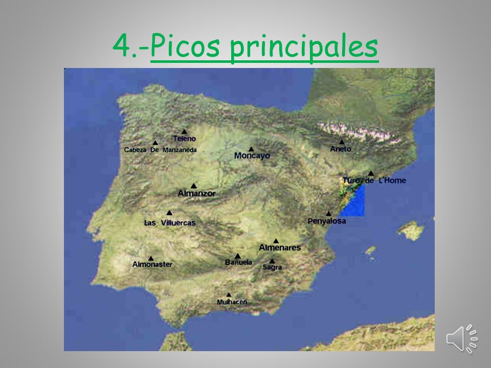 4.-Picos principales