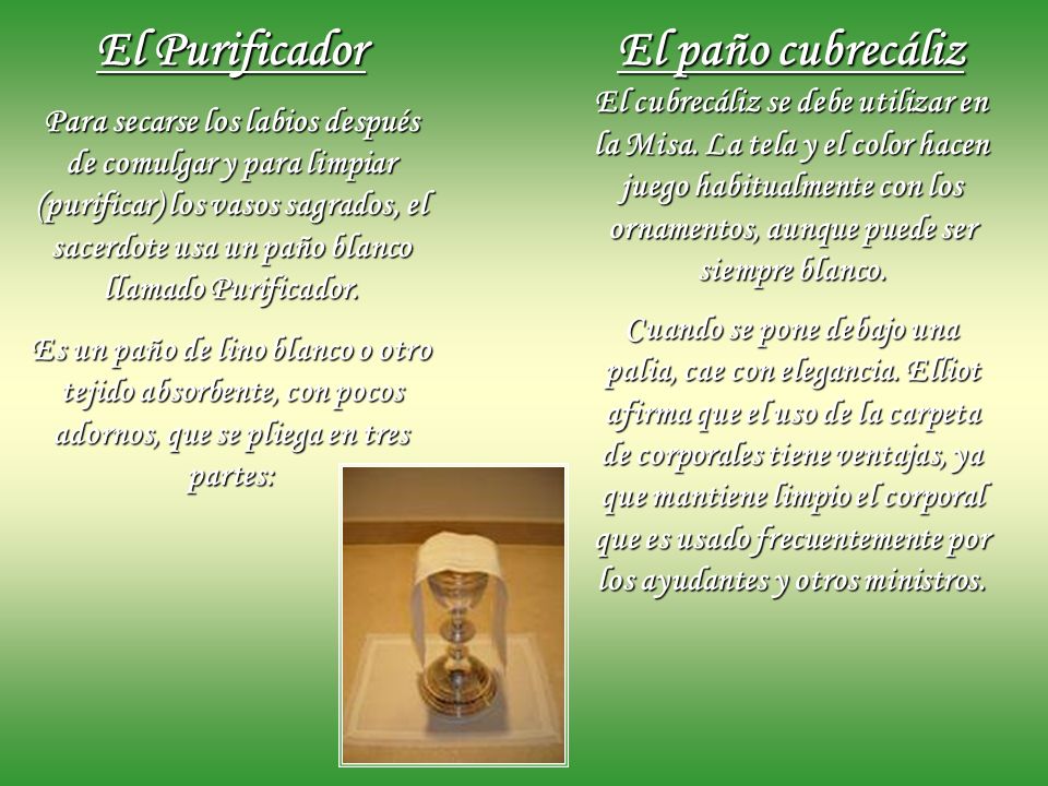 La Santa Misa II. Vasos sagrados, objetos litúrgicos, ornamentos. - ppt descargar La Santa Misa II. Vasos sagrados, objetos litúrgicos, ornamentos. - ppt descargar