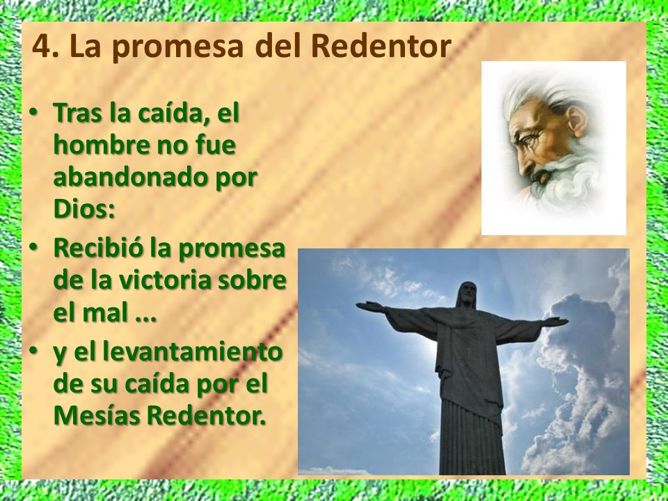 4. La promesa del Redentor
