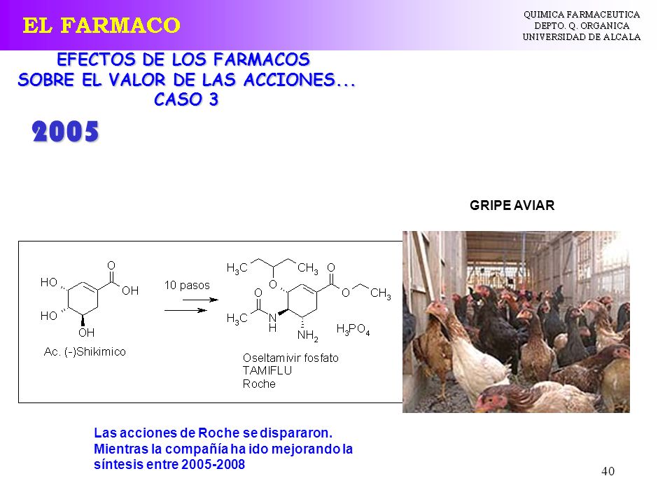 EFECTOS DE LOS FARMACOS SOBRE EL VALOR DE LAS ACCIONES...
