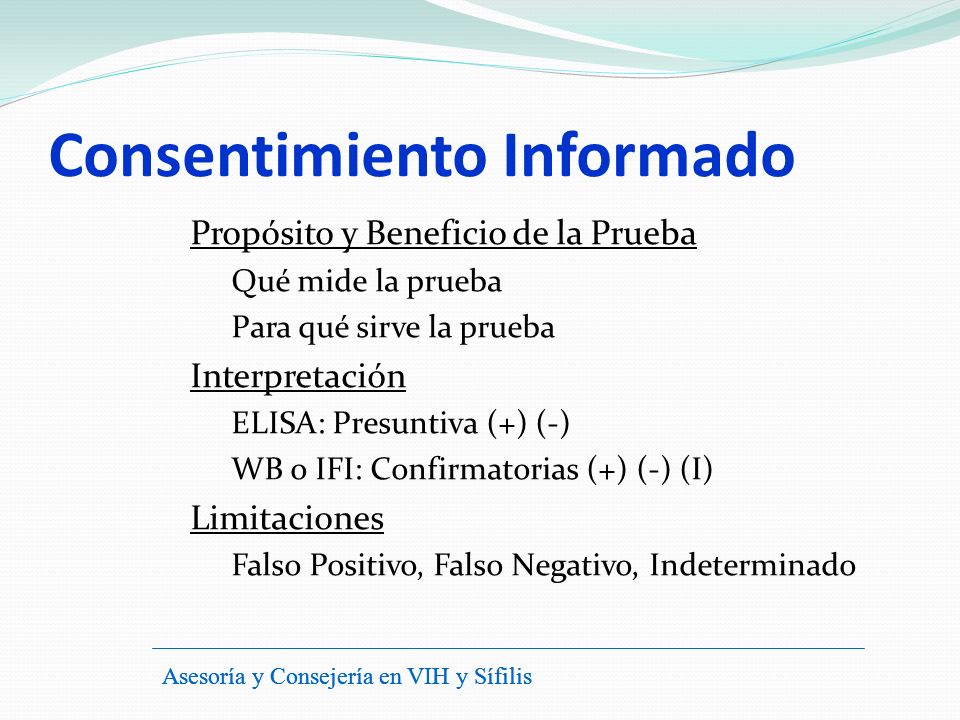 Consentimiento Informado