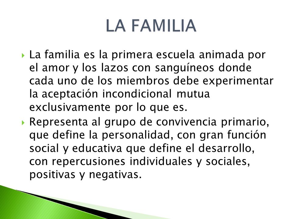LA FAMILIA
