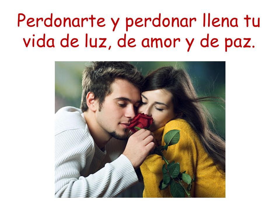 Perdonarte y perdonar llena tu vida de luz, de amor y de paz.