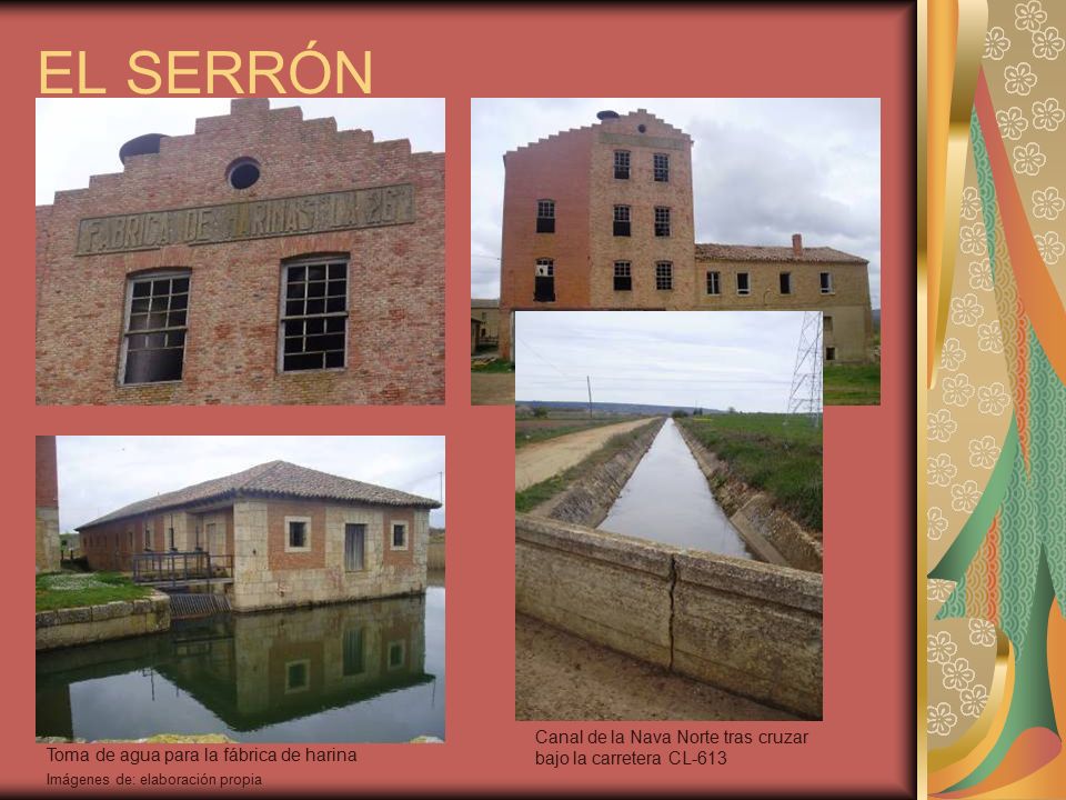 EL SERRÓN Canal de la Nava Norte tras cruzar bajo la carretera CL-613