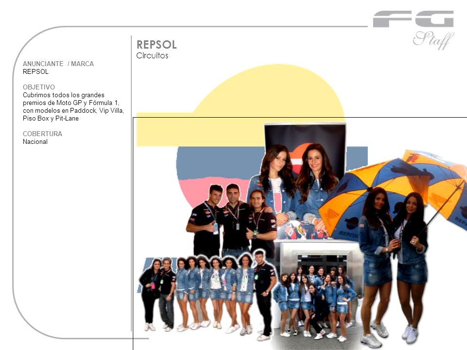REPSOL 16 Circuitos ANUNCIANTE / MARCA REPSOL OBJETIVO