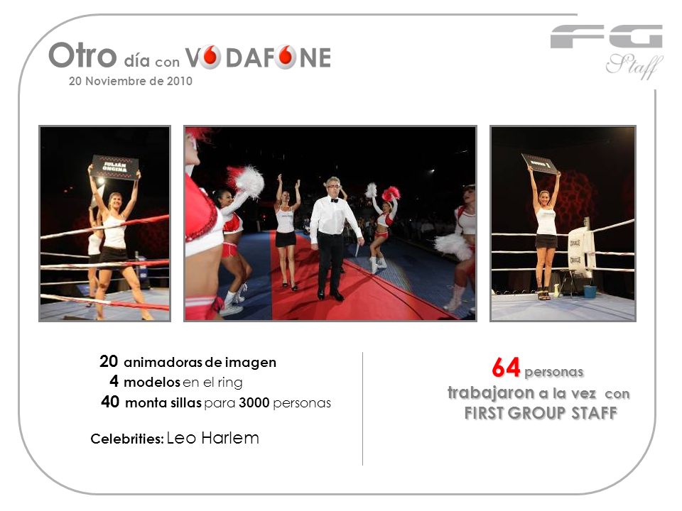 Otro día con V DAF NE 64 personas 20 animadoras de imagen