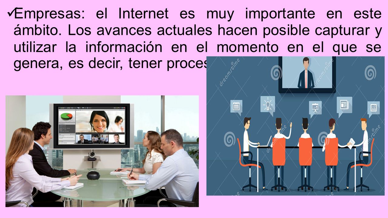Empresas: el Internet es muy importante en este ámbito
