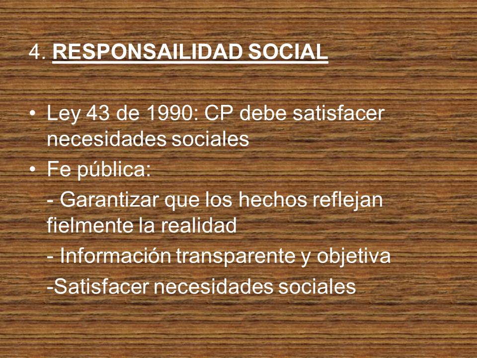 4. RESPONSAILIDAD SOCIAL