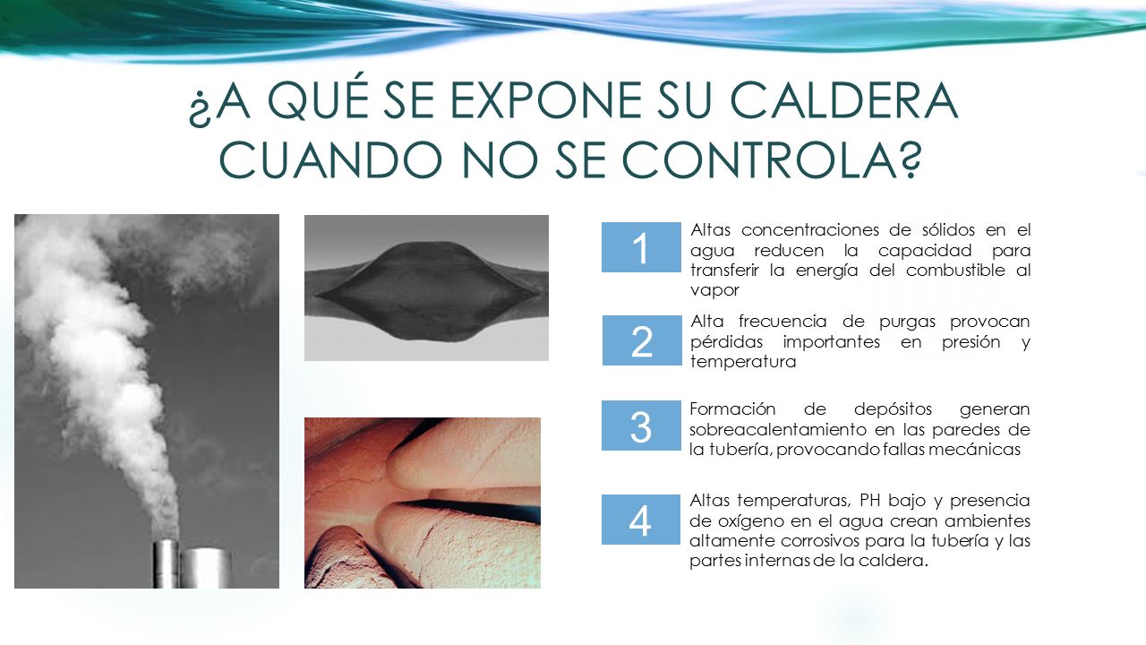 ¿A QUÉ SE EXPONE SU CALDERA CUANDO NO SE CONTROLA