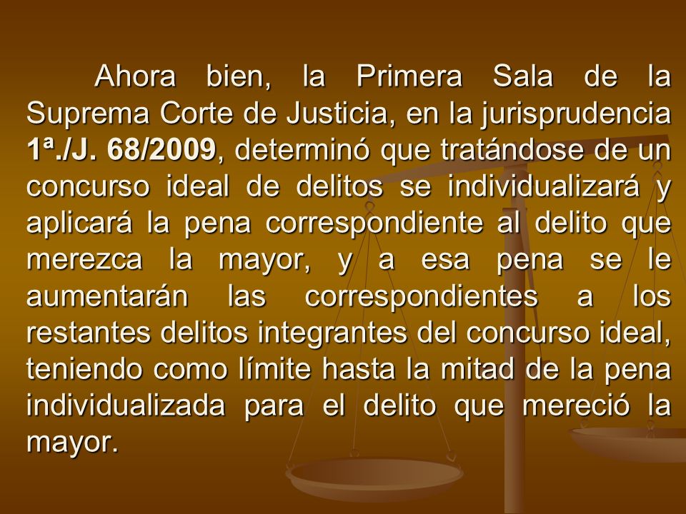 Ahora bien, la Primera Sala de la Suprema Corte de Justicia, en la jurisprudencia 1ª./J.
