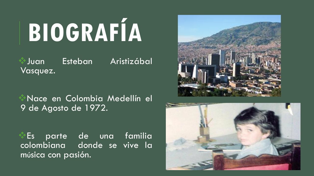 Biografía Juan Esteban Aristizábal Vasquez.