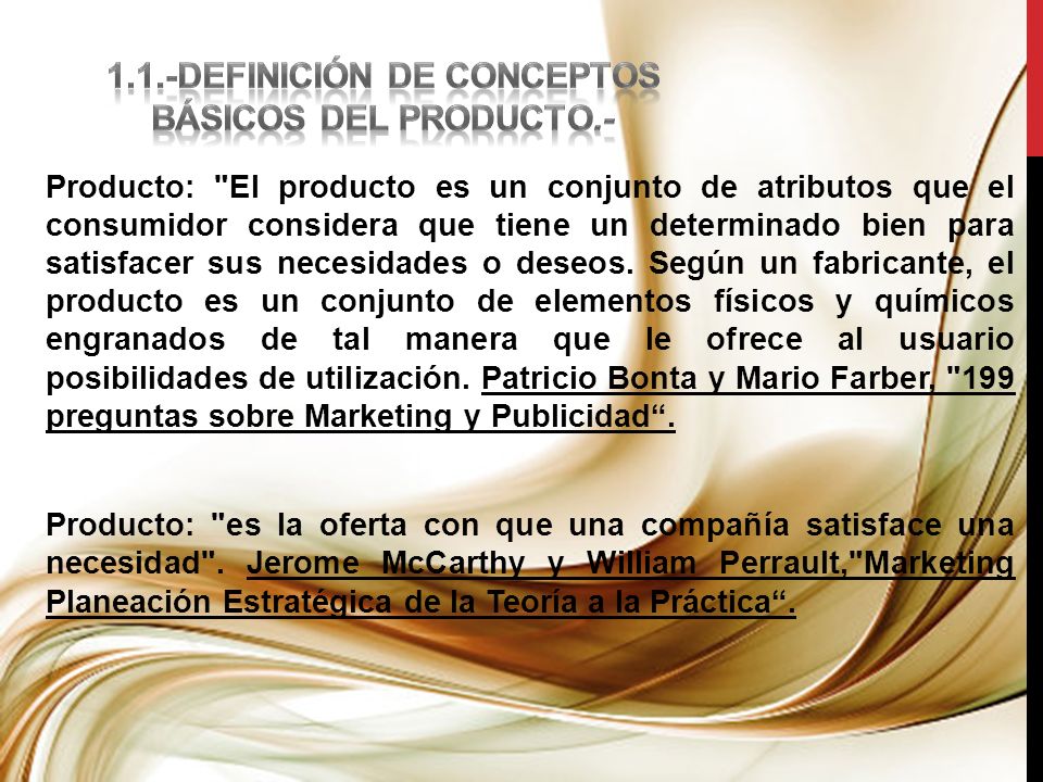 1.1.-Definición de conceptos básicos del producto.-