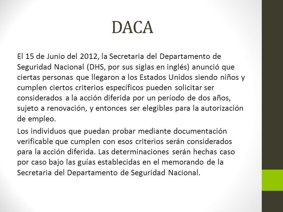 DACA