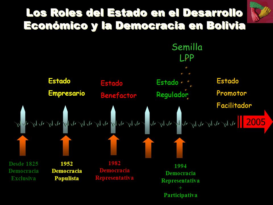 Los Roles del Estado en el Desarrollo Económico y la Democracia en Bolivia