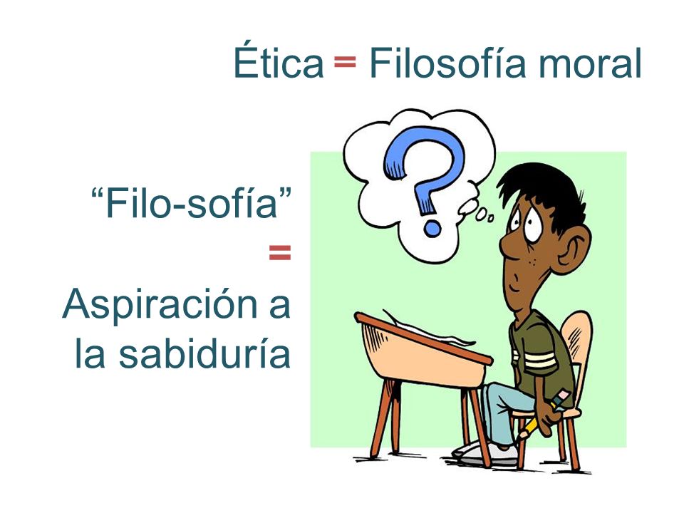 Ética = Filosofía moral